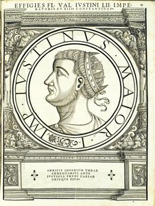Iustinus, illustration from 